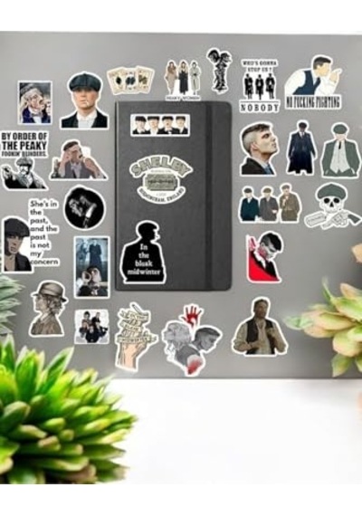 Peaky Blinders Thomas Shelby Sticker Paketi/bullet Journal Defter Çıkartma Ajanda Laptop Etiket, 8746874684654 1