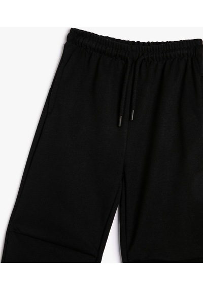 Koton Basic Jogger Eşofman Altı Beli Bağlamalı Cepli Kat Detaylı Siyah 4wkg40190ak 4WKG40190AK999 Siyah Koton Basic Jogger Eşofman Altı Beli Bağlamalı Cepli Kat Detaylı Siyah 4wkg40190ak 4WKG40190AK999 Siyah