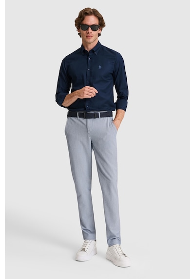U.s. Polo Assn. Erkek Lacivert Pantolon Kanvas-chino 50322361-vr033