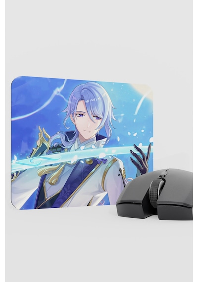 Ayato Genshin Impact Anime Gacha V3 - 22x18 Gaming Mouse Pad Fare Altlığı