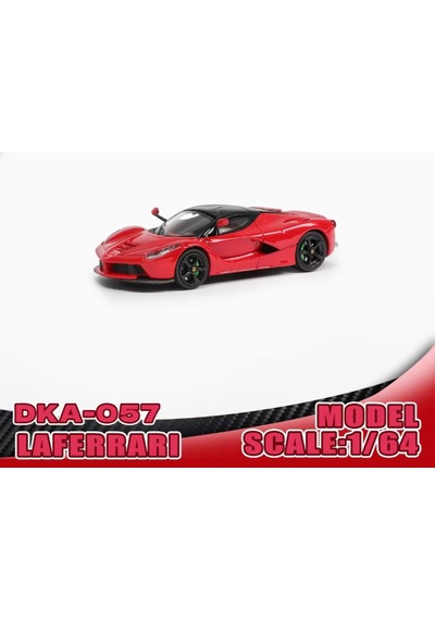 Demon King Ferrari Laferrari Pleksi Kırmızı 057 1/64