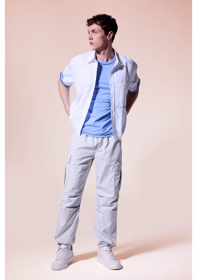 Defacto Baggy Kargo Cepli Pantolon G8147ax26smgr503 Gri-gr503