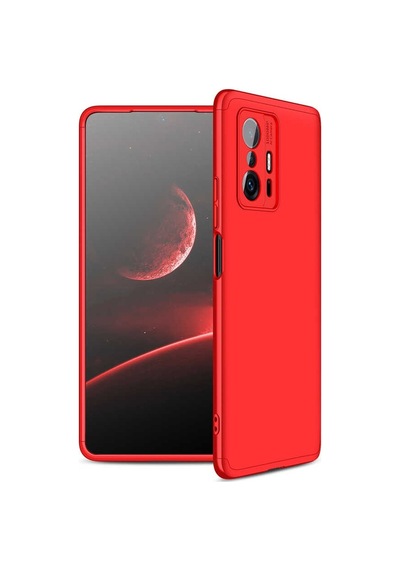 Xiaomi Mi 11t Pro 5g Kılıf 360 Tam Koruma Ön Ve Arka Sert Mika Kapak Ays Gkk Kapak