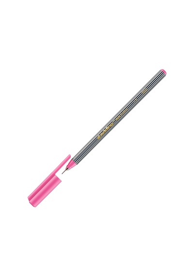 Edding İnce Uçlu Keçeli Kalem 0.4 Mm Pembe 55 Çok Renkli
