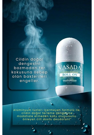 Tr Ter Kokusu Önleyici Alüminyum Içermeyen Unisex Roll-on 50 Ml