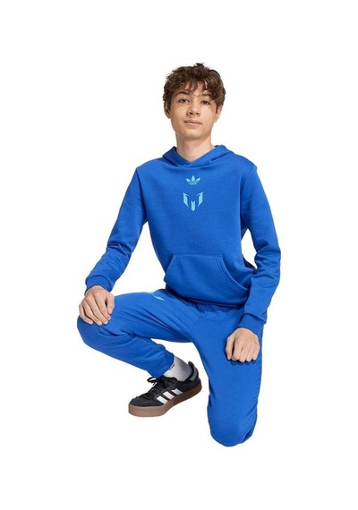Adidas Çocuk Mavi Sweatshirt Messı Hoodıe Y Jy9542 Mavi