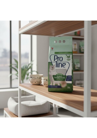 Prolıne Bentonıt Kedı Kumu 5 Lt Aloevera Kokulu