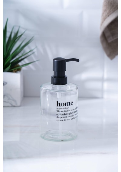 Acar Louvre Cam Sıvı Sabunluk - 450 Ml Şeffaf