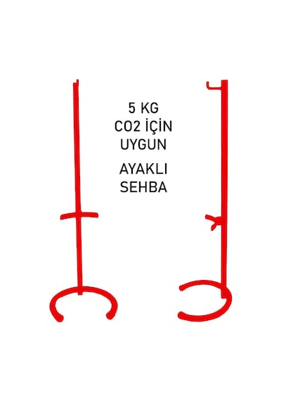 5 Kg Co2 İçin Uygun Ayaklı Sehpa Yangın Güvenlik Ekipmanı Yangın Tüpü Ev Araç İş Yeri İçin