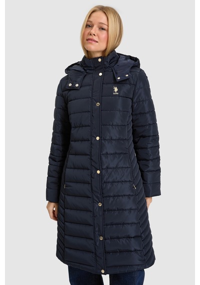U.S. Polo Assn. Kadın Lacivert Kaban 50328177-vr033