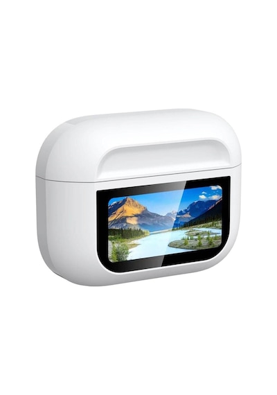 Btk-zr76 Anc Özellikli Dokunmatik Lcd Ekranlı Tws Kulak İçi Bluetooth V5.4 Kulaklık