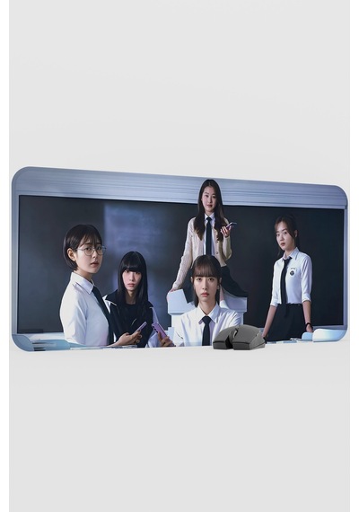 Pyramid Game K Drama Kdrama V4 90x40 Xxl Gaming Kauçuk Kaymaz Taban Mouse Pad Fare Altlığı