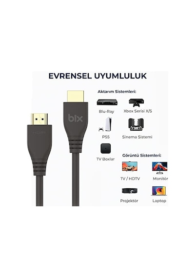 60hz 4k 144hz 120hz Type-c 3.1 To Displayport 1.4 Çift Yönlü Kablo 2 Metre