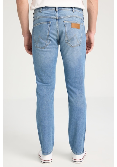 Wrangler Larston Slim Tapered Normal Bel Esnek Jean Pantolon Mavi