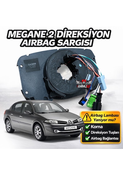 Renault Megane 2 Direksiyon Airbag Sargısı 8200216465