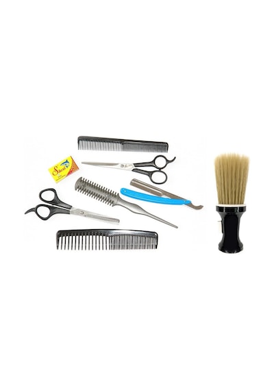 Alfa Set19 6lı Berber Seti + Ense Fırçası