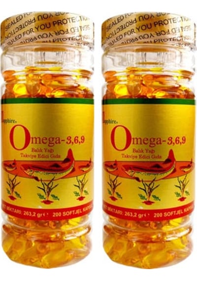 Sapphire Omega 3.6.9 200 Softjel 2 Kutu