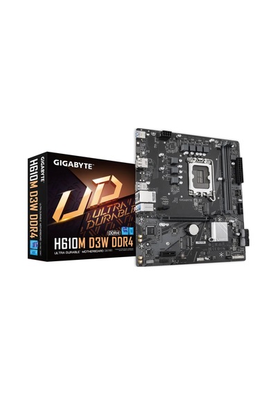 Gigabyte H610m D3w Ddr4 Sc-1700 Ddr4 3200mhz M2 Vga Hdmı Matx Intel Anakart