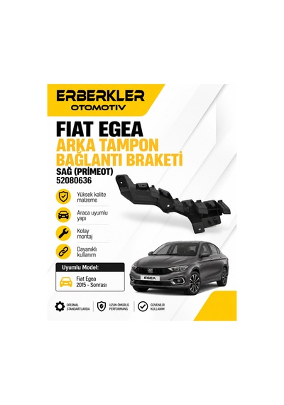 Fiat 52080636 Arka Tamp Bag Brak Sağ Egea Primeot - Erb2000