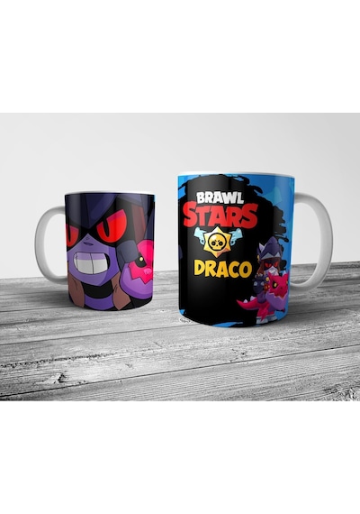 Brawl Stars Draco Dark Knight Kara Şövalye Kupa Bardak Çok Renkli