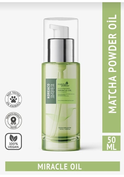 Matcha Mucize Saç Ve Vücut Yağı Hacim Veren İpeksi Saç Serumu 50 Ml