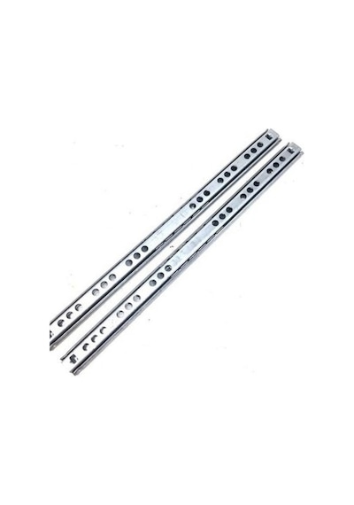 Adilon Teleskopik Bilyalı Çekmece Rayı 17 X 310 Mm Gümüş