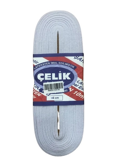 10 M 2 Cm Beyaz Paça Lastiği Çok Renkli Diğer