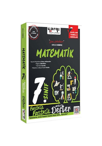 Yargı Ders Arkadaşım 7.sınıf Matematik Fasikül Fasikül Akıllı Defter