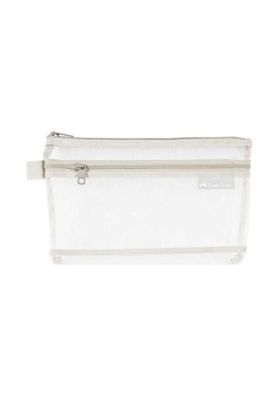 Faber Mesh Dosya Küçük Çift Cep Gri Yl 000118 14x22cm