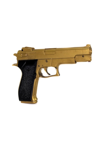 Boncuk Tabanca Gold Glock Colt Eagle 2 Adet 600 Boncuk Mermi
