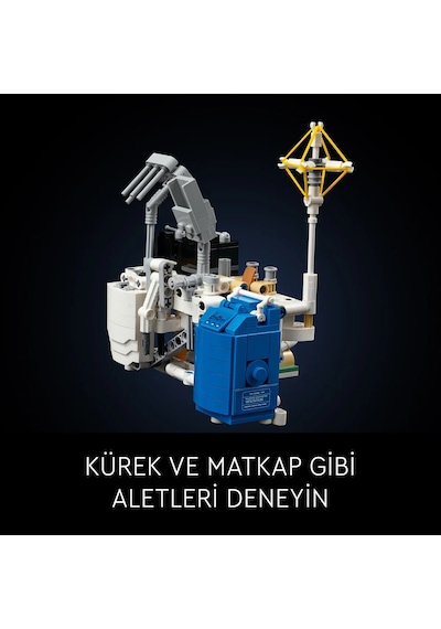 LEGO® Technic NASA Apollo Ay Taşıtı – LRV 42182 - Yetişkinler için Uzay Aracı Yapım Seti (1913 Parça)