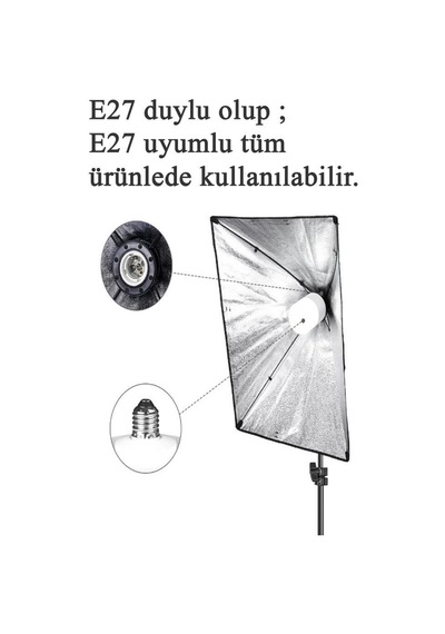 Zmr 114/G 20W Oval Torch Led Ampul Gri 6500K Beyaz Işık