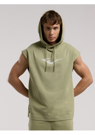 Everlast Ever Classics Oversize Yeşil Erkek Kolsuz Sweatshirt Yeşil