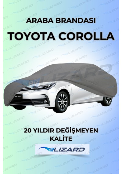 Toyota Corolla Sedan Uyumlu Lüks Araba Brandası Miflonlu Branda Oto Çadır Örtü