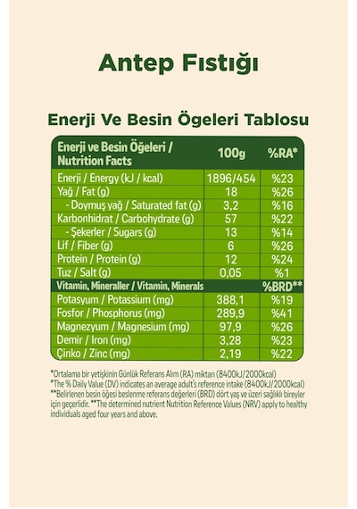 Granola - Antep Fıstıklı & Kakaolu 200g