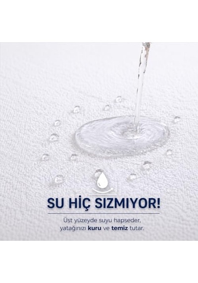 Fitted Su Sıvı Geçirmez Yatak Koruyucu Alez 100 200 Diğer