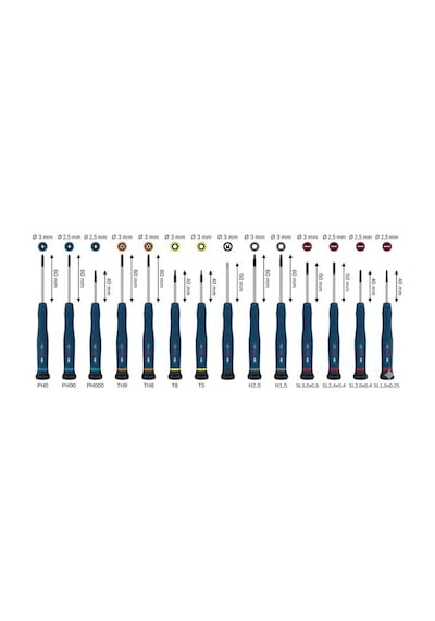 Bosch Tornavida Seti 14 Parça