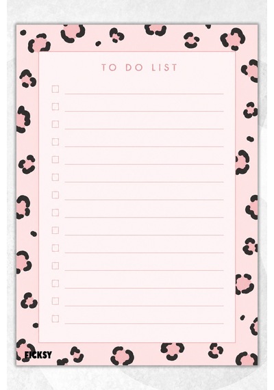 Yapılacaklar Listesi - A5 - 50 Sayfa - To Do List - Checklist - Kontrol Listesi - Planlayıcı Diğer