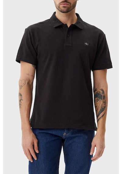 Calvin Klein Erkek Polo Yaka T Shirt J30j327040 Beh Siyah Siyah
