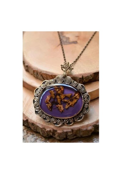 Stoneage Rf03172 Kuru Çiçek Kadın Kolye Diğer