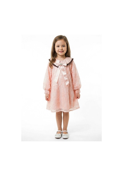 Xo Kids Kız Çocuk Elbise 1-5 Yaş 901 Pembe