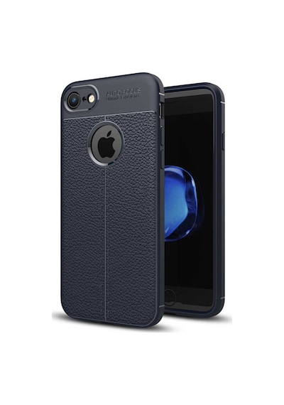 Apple Uyumlu iPhone 7 Kilif Esnek Deri Görünümlü Silikon 407864898