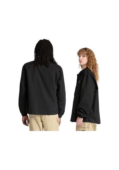 Timberland Woven Badge Ripstop Coach Jacket Black Tb0a6fa90011-4941 Siyah