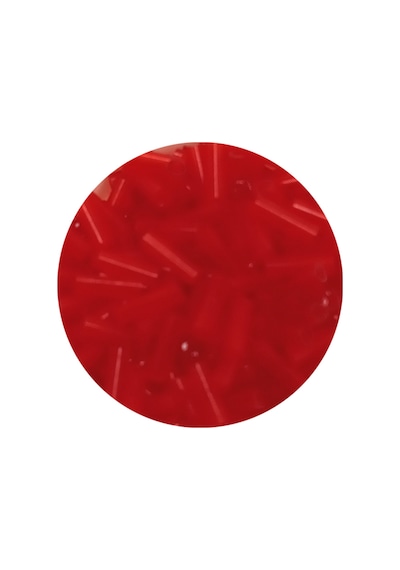 Uzun Boru Kesme Boncuk Çap 2mm Uzunluk 10 Mm - 20 Gram - Kırmızı - Bnc245