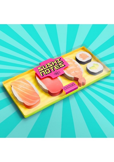 Mustard Sushi Bento Sticky Not Kağıdı Ve Page Marker Seti