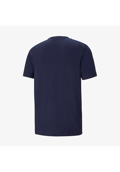 Puma Ess Logo Erkek Lacivert T-shirt Düz 586666