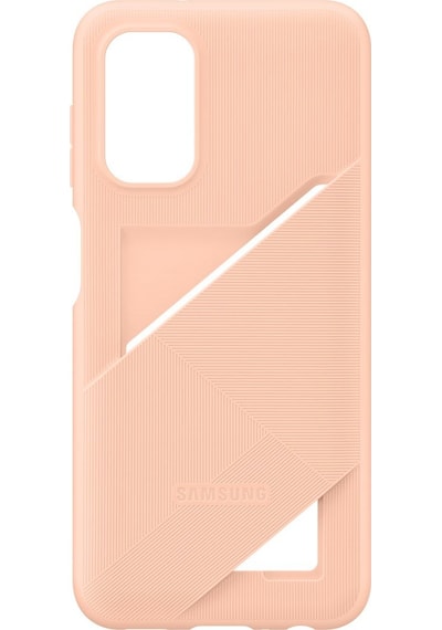 Samsung Galaxy A23 A235 Kılıf Kart Yuvalı Silikon Kapak EF-OA235TPEGWW