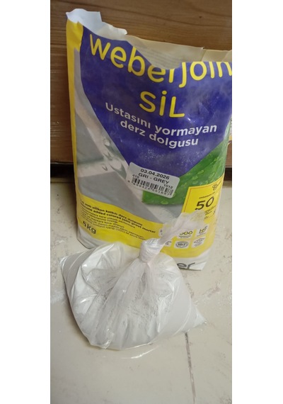 3 Kg Weber Jointsil Gri Derz Dolgu