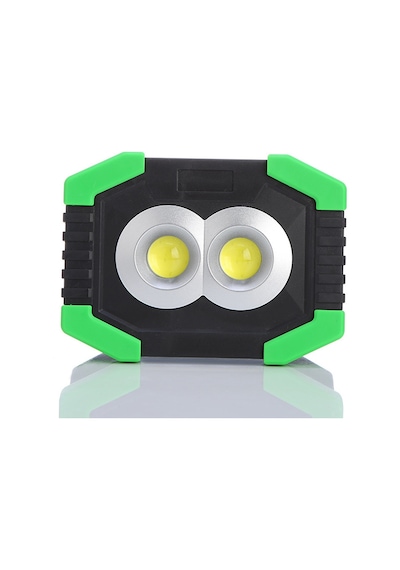 20W 400LM Taşınabilir Led Spot Işık Kamp Lambası Siyah