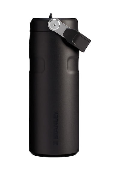 Stanley The Iceflow Flip Straw 2.0 Pipetli Termos Bardak 0.47 Lt / Siyah Siyah